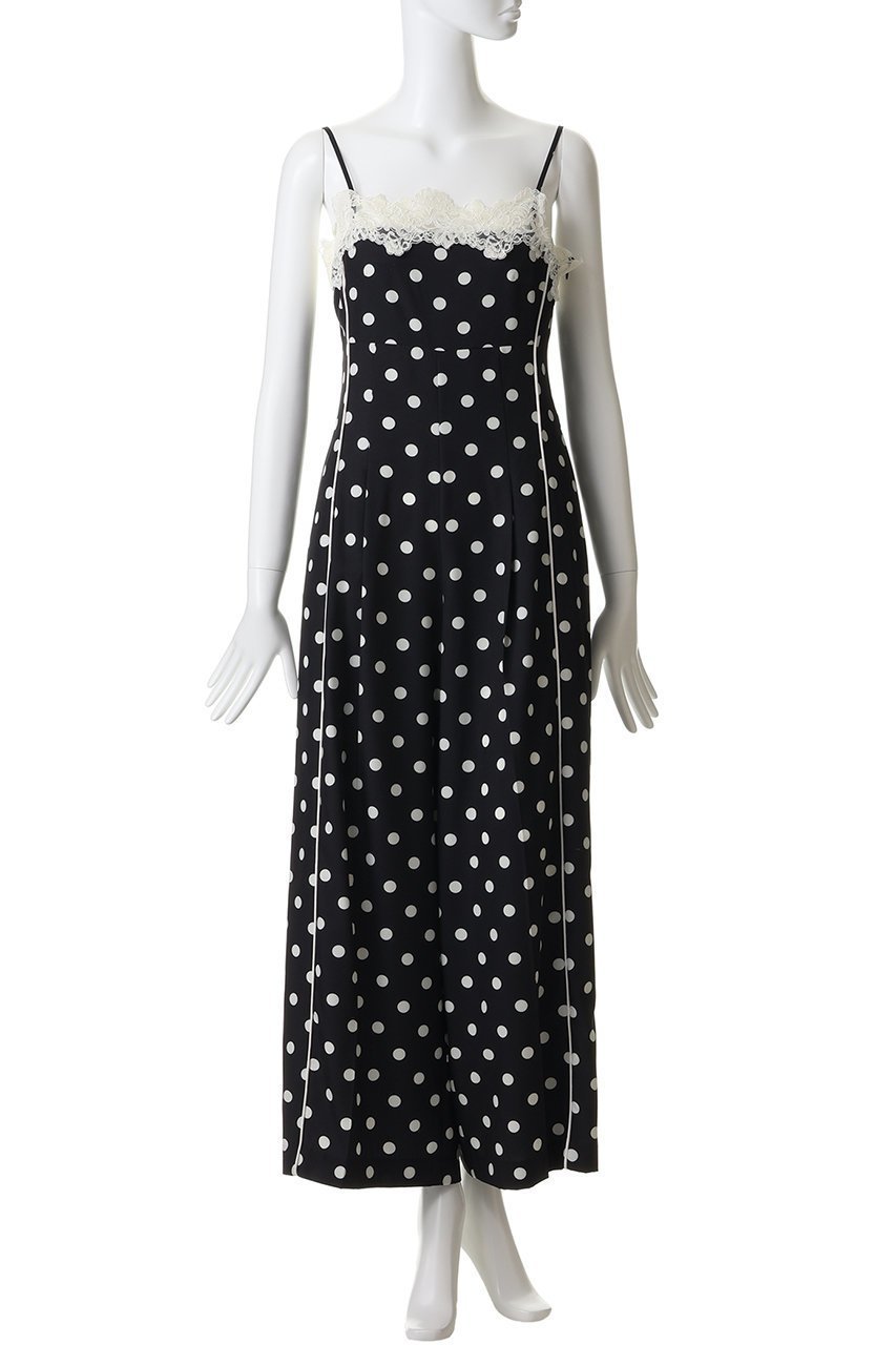 【メゾンスペシャル/MAISON SPECIAL】のLace Dot Jumpsuit/レースドッドジャンプスーツ 人気、トレンドファッション・服の通販 founy(ファニー) 　ファッション　Fashion　レディースファッション　Fashion for Women　パンツ　Pants & Trousers　インナー　Innerwear　ジャケット　Jacket, Outerwear　スニーカー　Sneakers, Trainers　スーツ　Suit, Formalwear　ドット　Polka Dot, Dot Pattern　フェミニン　Feminine, Girly　プリント　Print, Printed Pattern　ラップ　Wrap, Wrap Design　レース　Lace, Lace Fabric　おすすめ　Recommended / Our Picks　夏　Summer　新作・新入荷　New Arrivals / New In　other-2|ID: prp329100004922254 ipo3291000000036933290