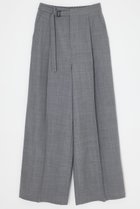 【エンフォルド/ENFOLD】のWIDE COCOON TROUSERS 人気、トレンドファッション・服の通販 founy(ファニー) ファッション Fashion レディースファッション Fashion for Women パンツ Pants & Trousers ストレッチ Stretch, Stretchy Fabric ボトム Bottoms, Lower Wear リラックス Relax, Relaxed Fit 再入荷 Restock / Back in Stock 夏 Summer thumbnail トップグレー|ID: prp329100004922258 ipo3291000000036933315