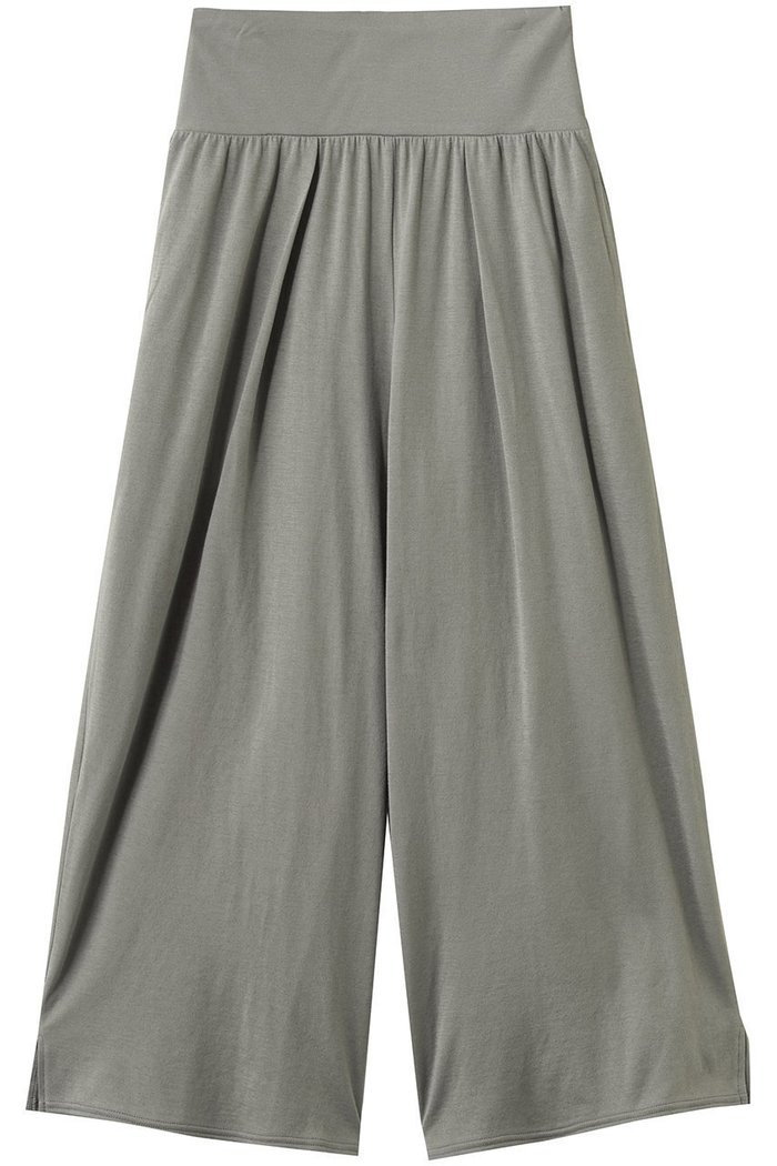 【スリー ドッツ/three dots】のスマイルダブルコットン クロップドパンツ インテリア・キッズ・メンズ・レディースファッション・服の通販 founy(ファニー) https://founy.com/ ファッション Fashion レディースファッション Fashion for Women パンツ Pants & Trousers エレガント 上品 Elegant ギャザー Gathered, Ruffled クロップド Cropped, Short Length 再入荷 Restock / Back in Stock |ID: prp329100004922260 ipo3291000000036933326