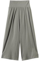 【スリー ドッツ/three dots】のスマイルダブルコットン クロップドパンツ スエードグレー|ID:prp329100004922260