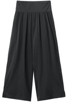 【スリー ドッツ/three dots】のスマイルダブルコットン クロップドパンツ ソフトブラック|ID:prp329100004922260