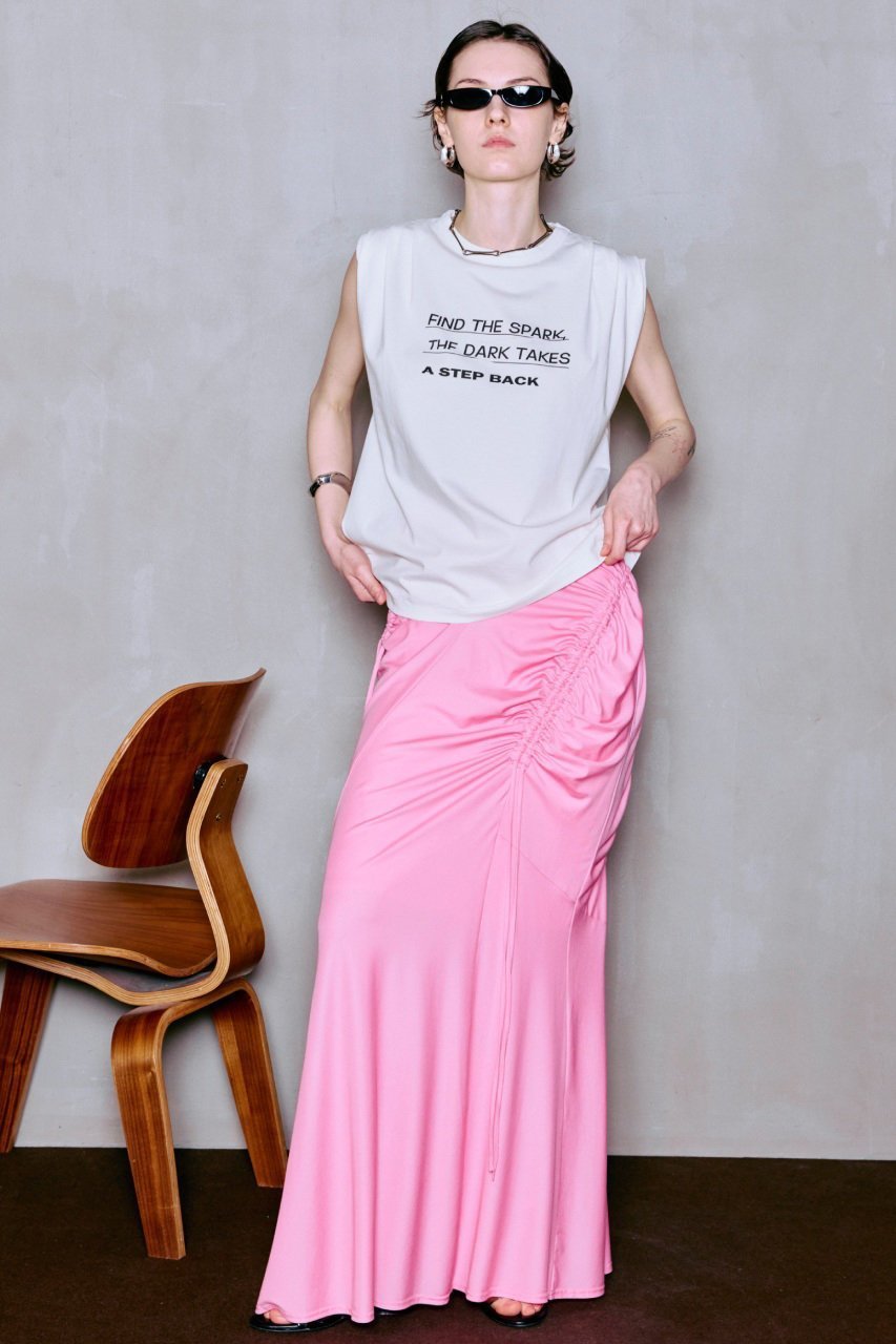 【メゾンスペシャル/MAISON SPECIAL】のShirring Jersey Maxi Skirt/シャーリングカットマキシスカート 人気、トレンドファッション・服の通販 founy(ファニー) 　ファッション　Fashion　レディースファッション　Fashion for Women　スカート　Skirts　ロングスカート　Long Skirts / Maxi & Midi Skirts　おすすめ　Recommended / Our Picks　カットソー　Cut and Sewn Top　コンパクト　Compact, Small Size　シャーリング　Shirring, Ruched　マキシ　Maxi, Full Length　ランダム　Random, Irregular　ロング　Long, Long-Length　新作・新入荷　New Arrivals / New In　other-7|ID: prp329100004922266 ipo3291000000036933395