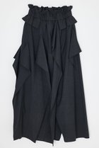 【エンフォルド/ENFOLD】のSQUARE DRAPE MAXI-SKIRT チャコールグレー|ID: prp329100004922269 ipo3291000000036933402