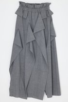 【エンフォルド/ENFOLD】のSQUARE DRAPE MAXI-SKIRT トップグレー|ID: prp329100004922269 ipo3291000000036933404