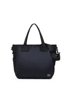 【ポーター ピーオーティーアール/PORTER POTR】の【PORTER】FRAME/フレーム 2WAYトートバッグ ブラック|ID: prp329100004922277 ipo3291000000036933507