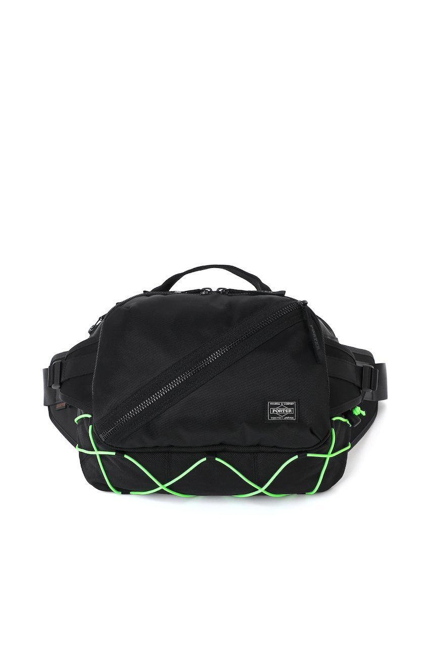 【その他のブランド/Other】の【PORTER】THINGS/シングス ウエストバッグ 人気、トレンドファッション・服の通販 founy(ファニー) 　ファッション　Fashion　レディースファッション　Fashion for Women　バッグ　Bags　ポーチ&ミニバッグ　Pouches & Mini Bags　コーティング　Coating, Coated Finish　傘　Umbrella, Parasol　ストレッチ　Stretch, Stretchy Fabric　スポーツ　Sports, Activewear　バイアス　Bias, Diagonal Cut　フォルム　Silhouette, Form　フロント　Front, Front Design　ポケット　Pocket, Pocket Detail　ユニセックス　Unisex, Genderless　エレガント 上品　Elegant　ビジネス 仕事 通勤　Business / Work / Commuting　 other-1|ID: prp329100004922282 ipo3291000000036933544