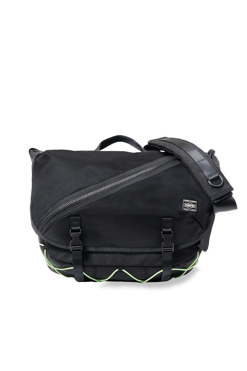 【その他のブランド/Other】の【PORTER】THINGS/シングス メッセンジャーバッグ インテリア・キッズ・メンズ・レディースファッション・服の通販 founy(ファニー) 　ファッション　Fashion　レディースファッション　Fashion for Women　バッグ　Bags　クッション　Cushion, Throw Pillow　コーティング　Coating, Coated Finish　傘　Umbrella, Parasol　ストレッチ　Stretch, Stretchy Fabric　スポーツ　Sports, Activewear　バイアス　Bias, Diagonal Cut　フォルム　Silhouette, Form　フラップ　Flap, Flap Pocket　フロント　Front, Front Design　ポケット　Pocket, Pocket Detail　ユニセックス　Unisex, Genderless　エレガント 上品　Elegant　ビジネス 仕事 通勤　Business / Work / Commuting　ブラック|ID: prp329100004922285 ipo3291000000036933563
