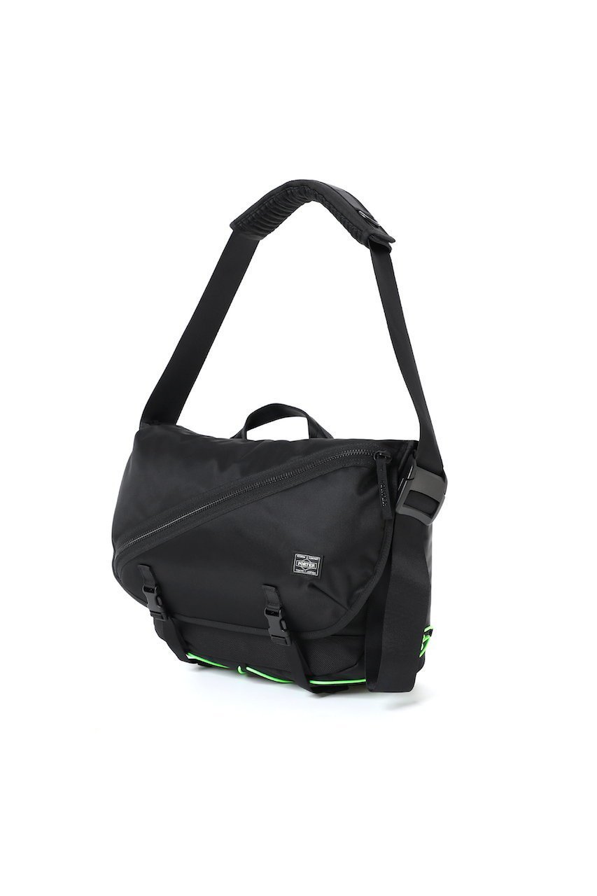 【その他のブランド/Other】の【PORTER】THINGS/シングス メッセンジャーバッグ 人気、トレンドファッション・服の通販 founy(ファニー) 　ファッション　Fashion　レディースファッション　Fashion for Women　バッグ　Bags　クッション　Cushion, Throw Pillow　コーティング　Coating, Coated Finish　傘　Umbrella, Parasol　ストレッチ　Stretch, Stretchy Fabric　スポーツ　Sports, Activewear　バイアス　Bias, Diagonal Cut　フォルム　Silhouette, Form　フラップ　Flap, Flap Pocket　フロント　Front, Front Design　ポケット　Pocket, Pocket Detail　ユニセックス　Unisex, Genderless　エレガント 上品　Elegant　ビジネス 仕事 通勤　Business / Work / Commuting　other-2|ID: prp329100004922285 ipo3291000000036933565