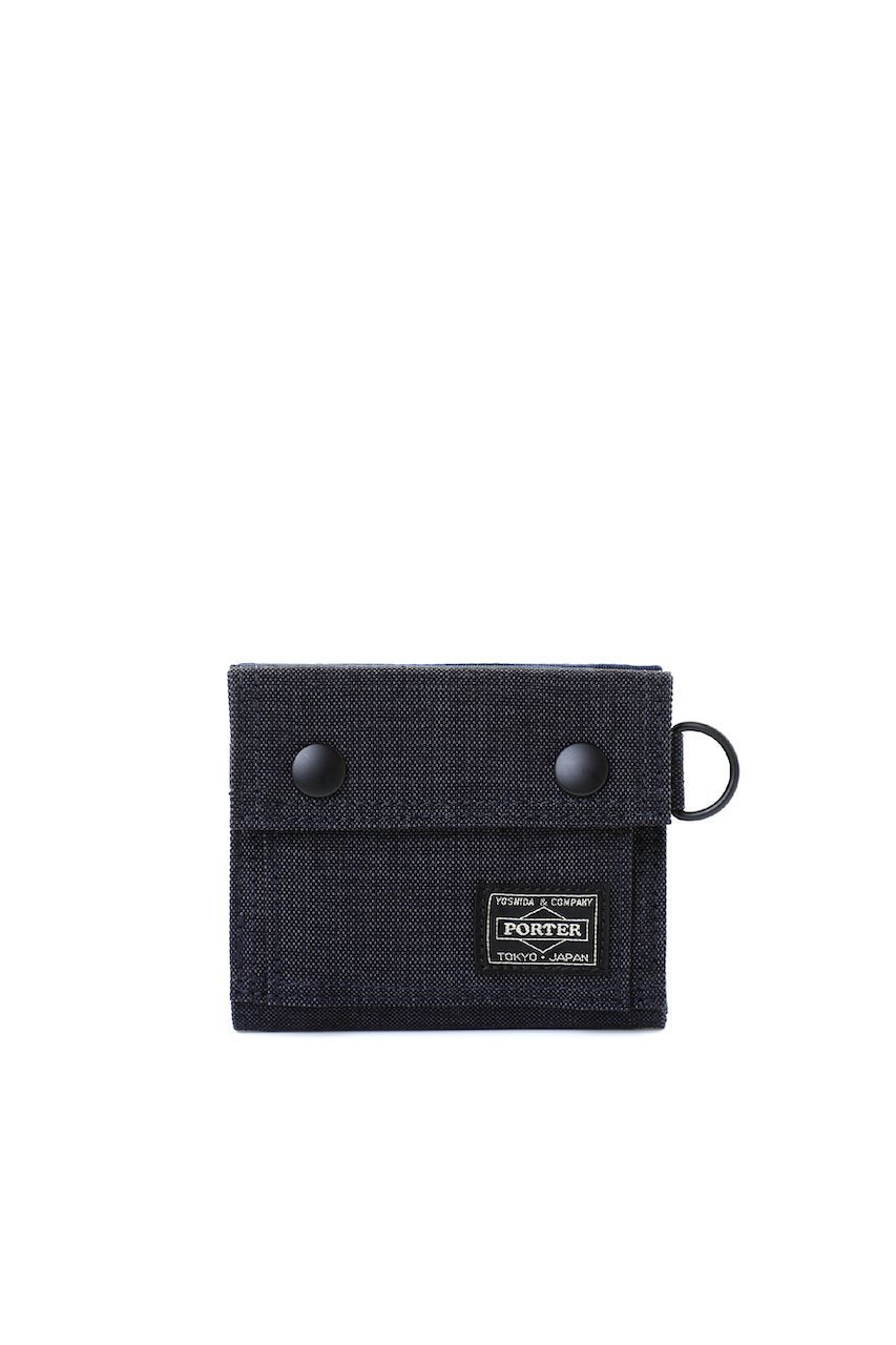 【その他のブランド/Other】の【4/16 11:00販売開始】【PORTER】SMOKY/スモーキー ウォレット インテリア・キッズ・メンズ・レディースファッション・服の通販 founy(ファニー) 　ファッション　Fashion　レディースファッション　Fashion for Women　ミニ財布・二つ折り財布　Wallets & Card Cases　ウォレット　Wallet　コンパクト　Compact, Small Size　巾着　Drawstring Bag, Kinchaku　軽量　Lightweight, Ultra Light　ジャカード／ジャガード　Jacquard, Woven Pattern　財布　Wallet, Purse　ポケット　Pocket, Pocket Detail　ユニセックス　Unisex, Genderless　新作・新入荷　New Arrivals / New In　ネイビー|ID: prp329100004922310 ipo3291000000036933794