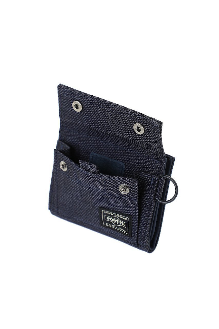 【その他のブランド/Other】の【4/16 11:00販売開始】【PORTER】SMOKY/スモーキー ウォレット 人気、トレンドファッション・服の通販 founy(ファニー) 　ファッション　Fashion　レディースファッション　Fashion for Women　ミニ財布・二つ折り財布　Wallets & Card Cases　ウォレット　Wallet　コンパクト　Compact, Small Size　巾着　Drawstring Bag, Kinchaku　軽量　Lightweight, Ultra Light　ジャカード／ジャガード　Jacquard, Woven Pattern　財布　Wallet, Purse　ポケット　Pocket, Pocket Detail　ユニセックス　Unisex, Genderless　新作・新入荷　New Arrivals / New In　other-3|ID: prp329100004922310 ipo3291000000036933798