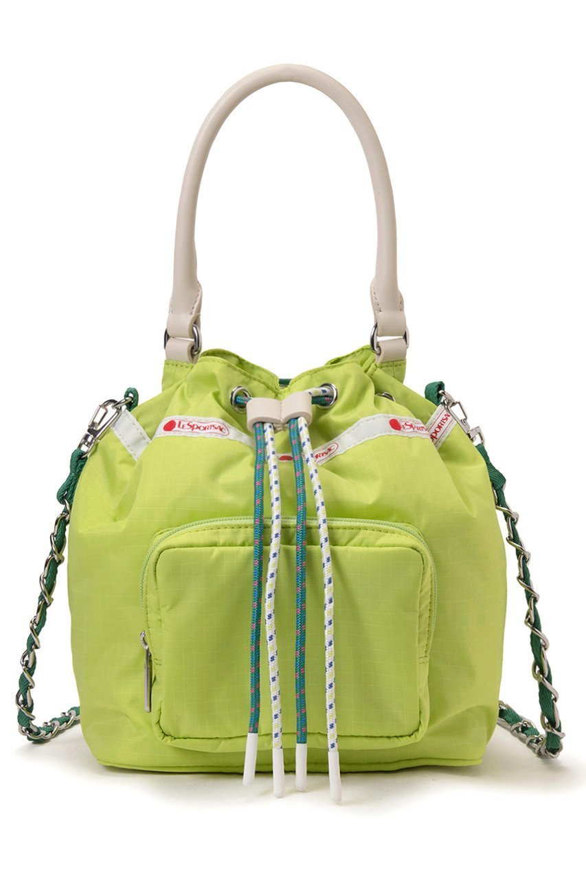 【レスポートサック/LeSportsac】の【LeSportsac Atelier】DBLドロストチェーンバッグ インテリア・キッズ・メンズ・レディースファッション・服の通販 founy(ファニー) 　ファッション　Fashion　レディースファッション　Fashion for Women　バッグ　Bags　スポーツウェア　Functional & Stylish Sportswear　スポーツバッグ・ジム用ポーチ・バックパック　Gym Bag / Sports Backpack / Pouch for Training　春　Spring　コレクション　Collection, Seasonal Line　巾着　Drawstring Bag, Kinchaku　軽量　Lightweight, Ultra Light　ショルダー　Shoulder, Shoulder Strap　チェーン　Chain, Chain Strap　ドローストリング　Drawstring, Pull Cord　ニューヨーク　New York, NYC Style　ポケット　Pocket, Pocket Detail　モダン　Modern, Contemporary　S/S・春夏　SS, Spring/Summer, Warm Season　夏　Summer　新作・新入荷　New Arrivals / New In　サニーシトラスコード|ID: prp329100004922353 ipo3291000000036934133