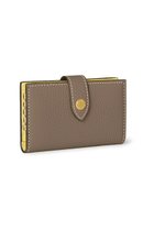 【ボナベンチュラ/BONAVENTURA】のベルテッド キーケース シュリンクレザー エトープ×イエロー|ID: prp329100004922356 ipo3291000000036934152