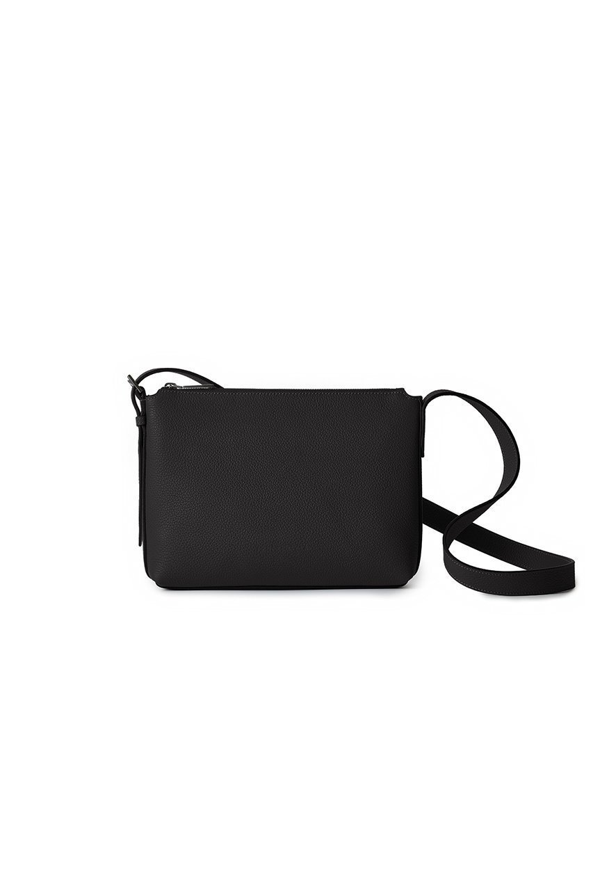 【ボナベンチュラ/BONAVENTURA】のトマッソ クロスボディバッグ シュリンクレザー インテリア・キッズ・メンズ・レディースファッション・服の通販 founy(ファニー) 　ファッション　Fashion　レディースファッション　Fashion for Women　ポーチ&ミニバッグ　Pouches & Mini Bags　コンパクト　Compact, Small Size　ショルダー　Shoulder, Shoulder Strap　ジップ　Zip, Zipper　スマート　Smart, Elegant　ファブリック　Fabric, Textile　メタル　Metal, Metal Parts　ユニセックス　Unisex, Genderless　旅行　Travel　iPhone アイフォーン　iPhone　新作・新入荷　New Arrivals / New In　ブラック|ID: prp329100004922362 ipo3291000000036934206