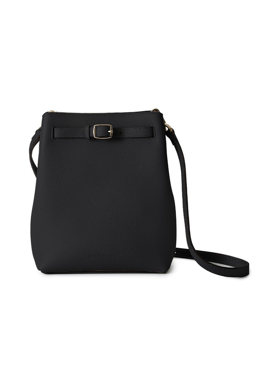 【ボナベンチュラ/BONAVENTURA】のクレア ショルダーバッグ シュリンクレザー インテリア・キッズ・メンズ・レディースファッション・服の通販 founy(ファニー) 　ファッション　Fashion　レディースファッション　Fashion for Women　バッグ　Bags　コンパクト　Compact, Small Size　軽量　Lightweight, Ultra Light　スカーフ　Scarf, Neckwear　チャーム　Charm, Pendant　フォルム　Silhouette, Form　ポケット　Pocket, Pocket Detail　マグネット　Magnet, Magnetic Closure　リラックス　Relax, Relaxed Fit　旅行　Travel　スーツケース キャリーケース　Suitcase / Carry Case　iPhone アイフォーン　iPhone　新作・新入荷　New Arrivals / New In　ブラック|ID: prp329100004922368 ipo3291000000036934271