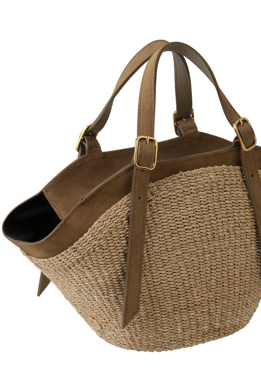 【アルアバイル/allureville】の【VIOLAd ORO】アバカスエードトリムカゴバッグ 人気、トレンドファッション・服の通販 founy(ファニー) 　ファッション　Fashion　レディースファッション　Fashion for Women　バッグ　Bags　フォルム　Silhouette, Form　ポーチ　Pouch, Small Case　エレガント 上品　Elegant　夏　Summer　新作・新入荷　New Arrivals / New In　春　Spring　S/S・春夏　SS, Spring/Summer, Warm Season　財布　Wallet, Purse　other-4|ID: prp329100004922374 ipo3291000000036934321