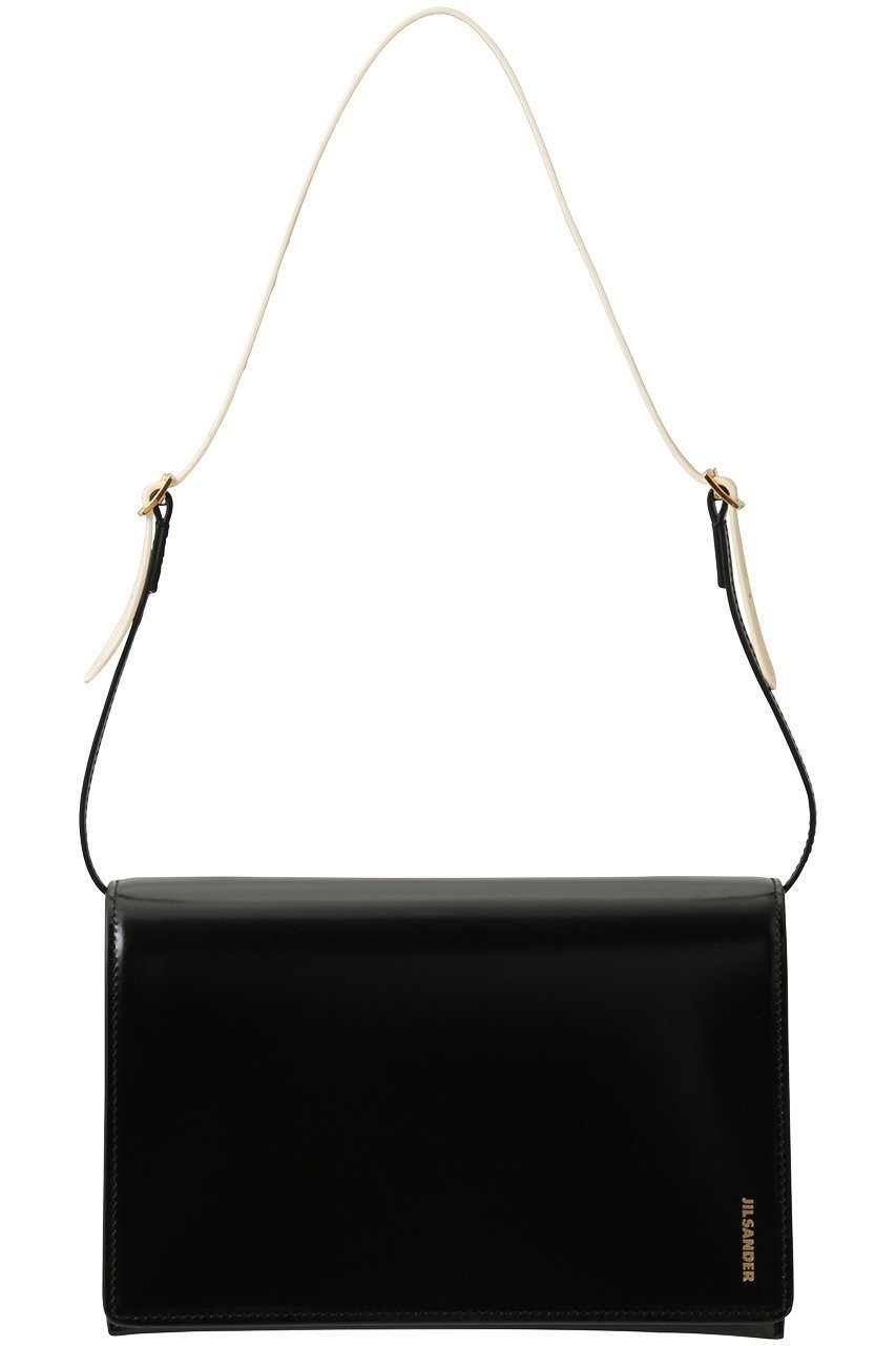 【ジル サンダー/JIL SANDER】のFILE ショルダーバッグ インテリア・キッズ・メンズ・レディースファッション・服の通販 founy(ファニー) 　ファッション　Fashion　レディースファッション　Fashion for Women　バッグ　Bags　なめらか　Smooth, Silky Texture　スクエア　Square, Square Shape　パーティ　Party, Party Style　ベスト　Vest, Waistcoat　新作・新入荷　New Arrivals / New In　ブラック|ID: prp329100004922376 ipo3291000000036934328