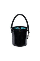 【ポーター ピーオーティーアール/PORTER POTR】の【POTR】GLOSS/グロス バケットバッグ ブラック/ターコイズ|ID: prp329100004922382 ipo3291000000036934368