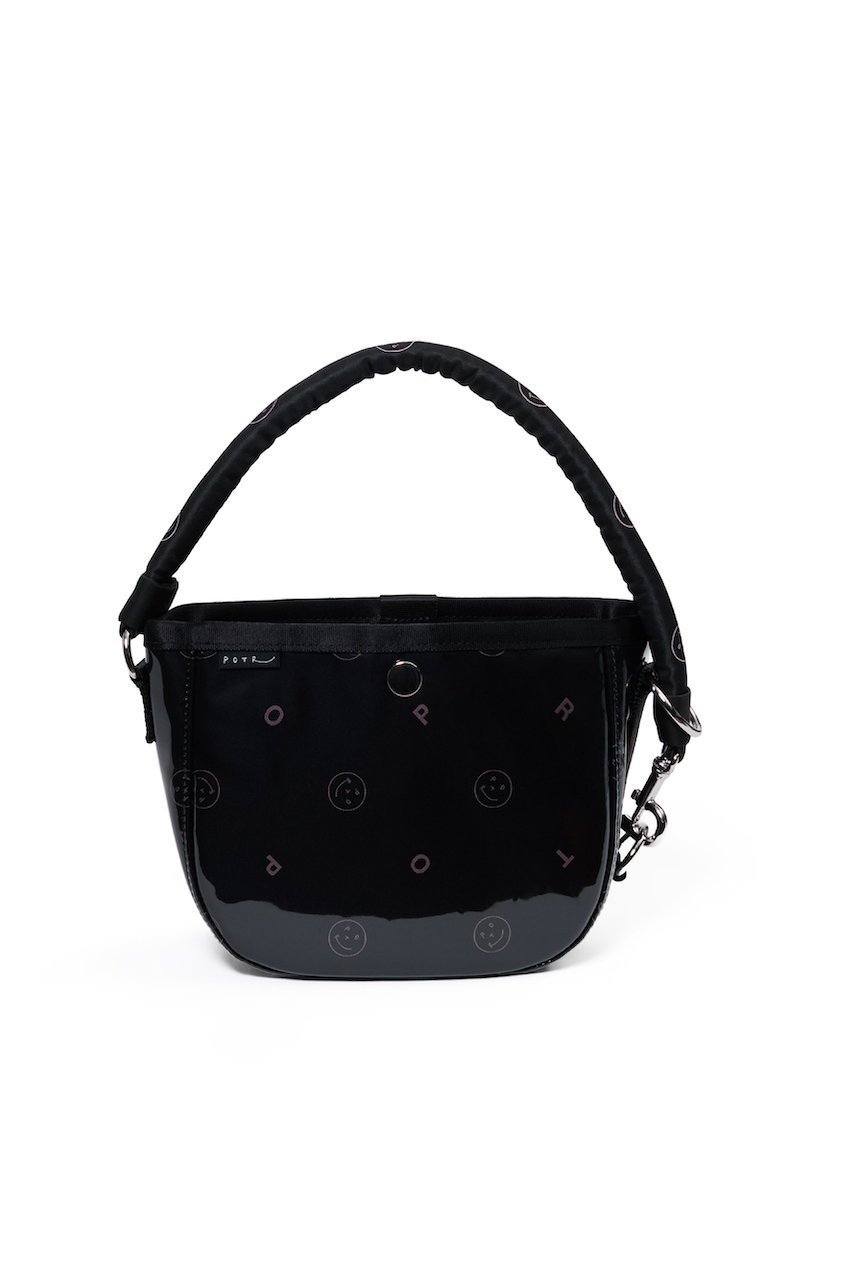 【その他のブランド/Other】の【4/16 11:00販売開始】【POTR】GLOSS/グロス ラウンドバッグ ミニ インテリア・キッズ・メンズ・レディースファッション・服の通販 founy(ファニー) 　ファッション　Fashion　レディースファッション　Fashion for Women　ユニセックス　Unisex, Genderless　コンパクト　Compact, Small Size　ジャカード／ジャガード　Jacquard, Woven Pattern　ジュエリー　Jewelry, Accessories　スマート　Smart, Elegant　ラウンド　Round, Round Neck　ワンポイント　One Point, Statement Accent　新作・新入荷　New Arrivals / New In　ブラック/ピンク|ID: prp329100004922383 ipo3291000000036934379