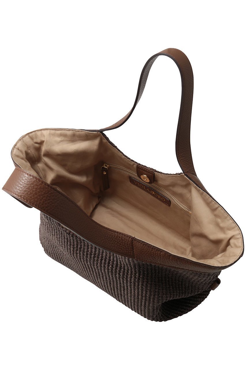 【ヴィオラドーロ/VIOLAd'ORO】のSANDRO ラフィア調トートバッグ 人気、トレンドファッション・服の通販 founy(ファニー) 　ファッション　Fashion　レディースファッション　Fashion for Women　バッグ　Bags　フォルム　Silhouette, Form　ラフィア　Raffia, Natural Straw　夏　Summer　新作・新入荷　New Arrivals / New In　春　Spring　S/S・春夏　SS, Spring/Summer, Warm Season　other-5|ID: prp329100004922412 ipo3291000000036934592