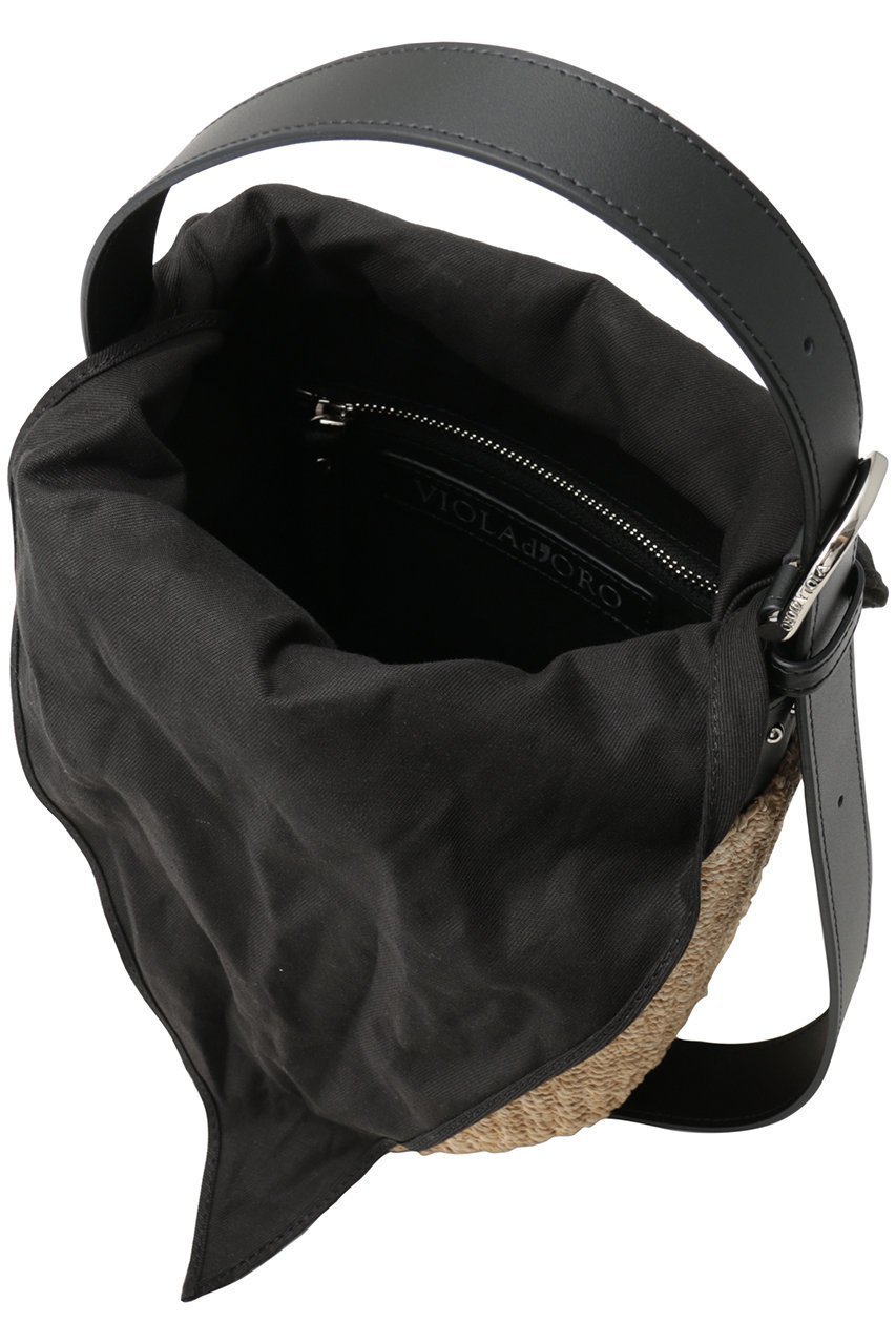 【ヴィオラドーロ/VIOLAd'ORO】のMIRO スタッズ付きアバカバケツバッグ 人気、トレンドファッション・服の通販 founy(ファニー) 　ファッション　Fashion　レディースファッション　Fashion for Women　バッグ　Bags　コンビ　Combo, Combination Style　スタッズ　Studs, Metal Accents　バケツ　Bucket, Bucket Style　エレガント 上品　Elegant　夏　Summer　新作・新入荷　New Arrivals / New In　春　Spring　S/S・春夏　SS, Spring/Summer, Warm Season　other-5|ID: prp329100004922419 ipo3291000000036934659