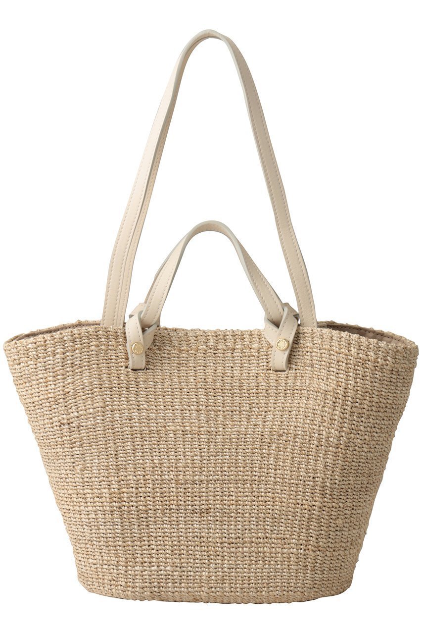 【ヴィオラドーロ/VIOLAd'ORO】のMIRO アバカ2wayトートバッグ インテリア・キッズ・メンズ・レディースファッション・服の通販 founy(ファニー) 　ファッション　Fashion　レディースファッション　Fashion for Women　バッグ　Bags　夏　Summer　新作・新入荷　New Arrivals / New In　春　Spring　S/S・春夏　SS, Spring/Summer, Warm Season　ナチュラル×オフホワイト|ID: prp329100004922421 ipo3291000000036934663