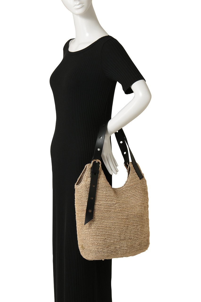 【ヴィオラドーロ/VIOLAd'ORO】のSANDRO アバカショルダートート 人気、トレンドファッション・服の通販 founy(ファニー) 　ファッション　Fashion　レディースファッション　Fashion for Women　バッグ　Bags　コンビ　Combo, Combination Style　夏　Summer　新作・新入荷　New Arrivals / New In　春　Spring　S/S・春夏　SS, Spring/Summer, Warm Season　other-2|ID: prp329100004922422 ipo3291000000036934679