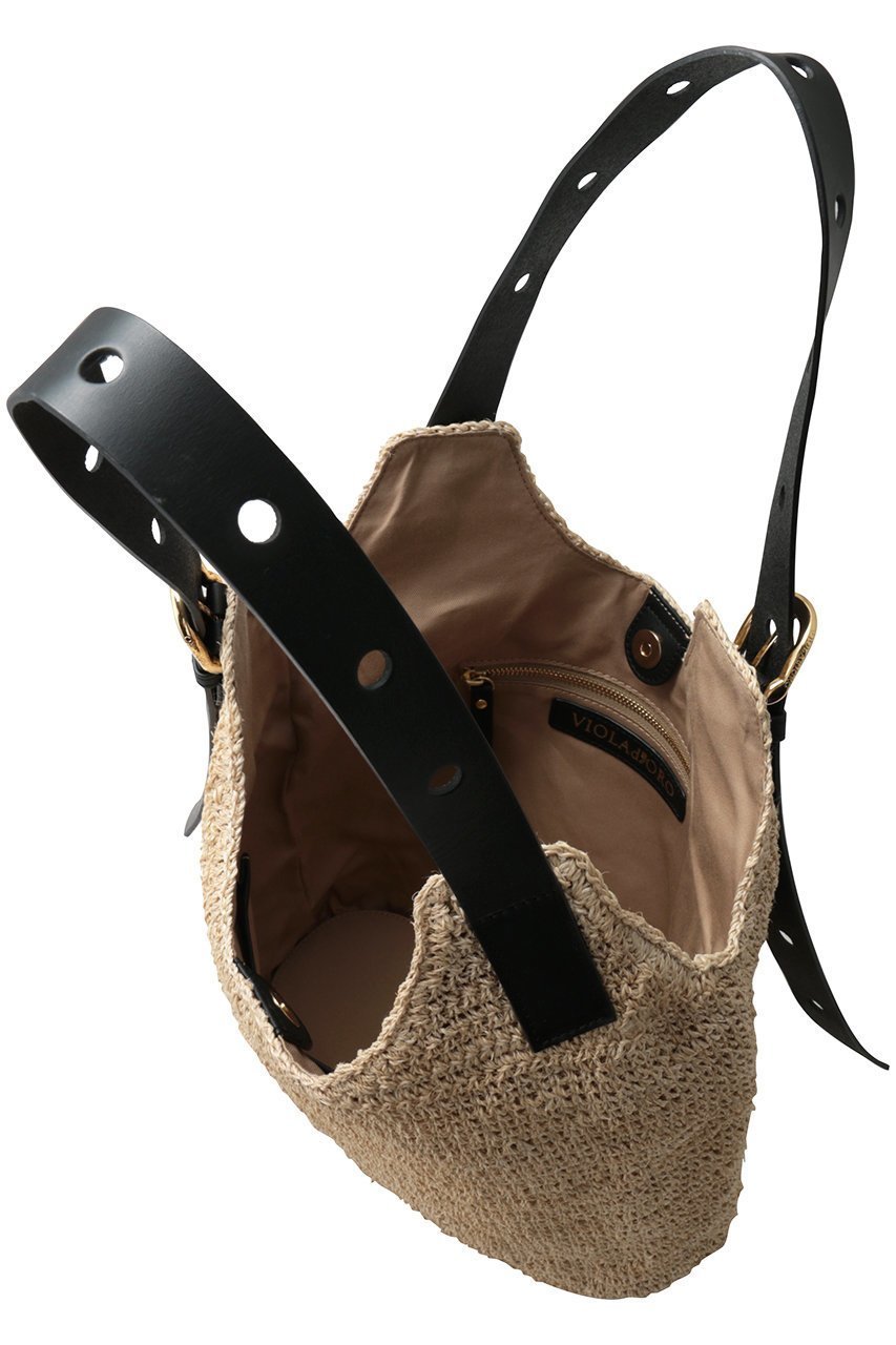 【ヴィオラドーロ/VIOLAd'ORO】のSANDRO アバカショルダートート 人気、トレンドファッション・服の通販 founy(ファニー) 　ファッション　Fashion　レディースファッション　Fashion for Women　バッグ　Bags　コンビ　Combo, Combination Style　夏　Summer　新作・新入荷　New Arrivals / New In　春　Spring　S/S・春夏　SS, Spring/Summer, Warm Season　other-5|ID: prp329100004922422 ipo3291000000036934685
