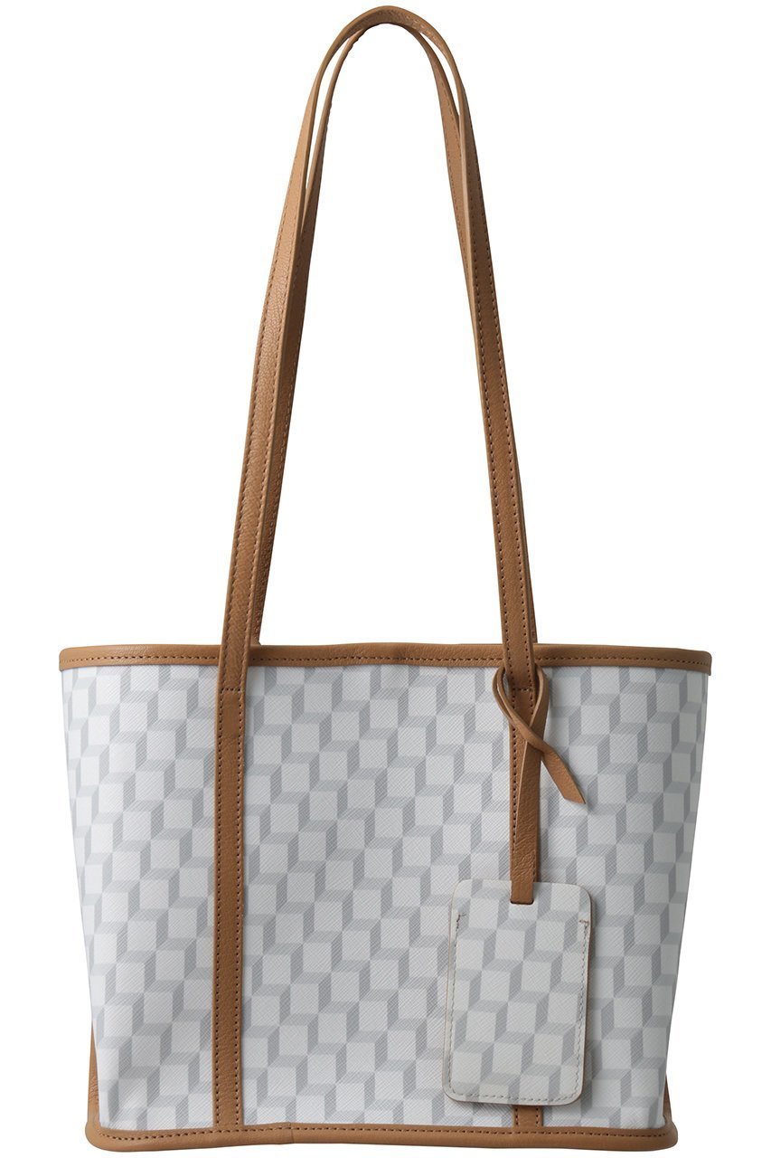 【ピエール アルディ/PIERRE HARDY】のCAB MINI トートバッグ インテリア・キッズ・メンズ・レディースファッション・服の通販 founy(ファニー) 　ファッション　Fashion　レディースファッション　Fashion for Women　バッグ　Bags　コンパクト　Compact, Small Size　エレガント 上品　Elegant　人気　Popular, Best Seller　新作・新入荷　New Arrivals / New In　ホワイト/ホワイト×キャメル|ID: prp329100004922431 ipo3291000000036934715