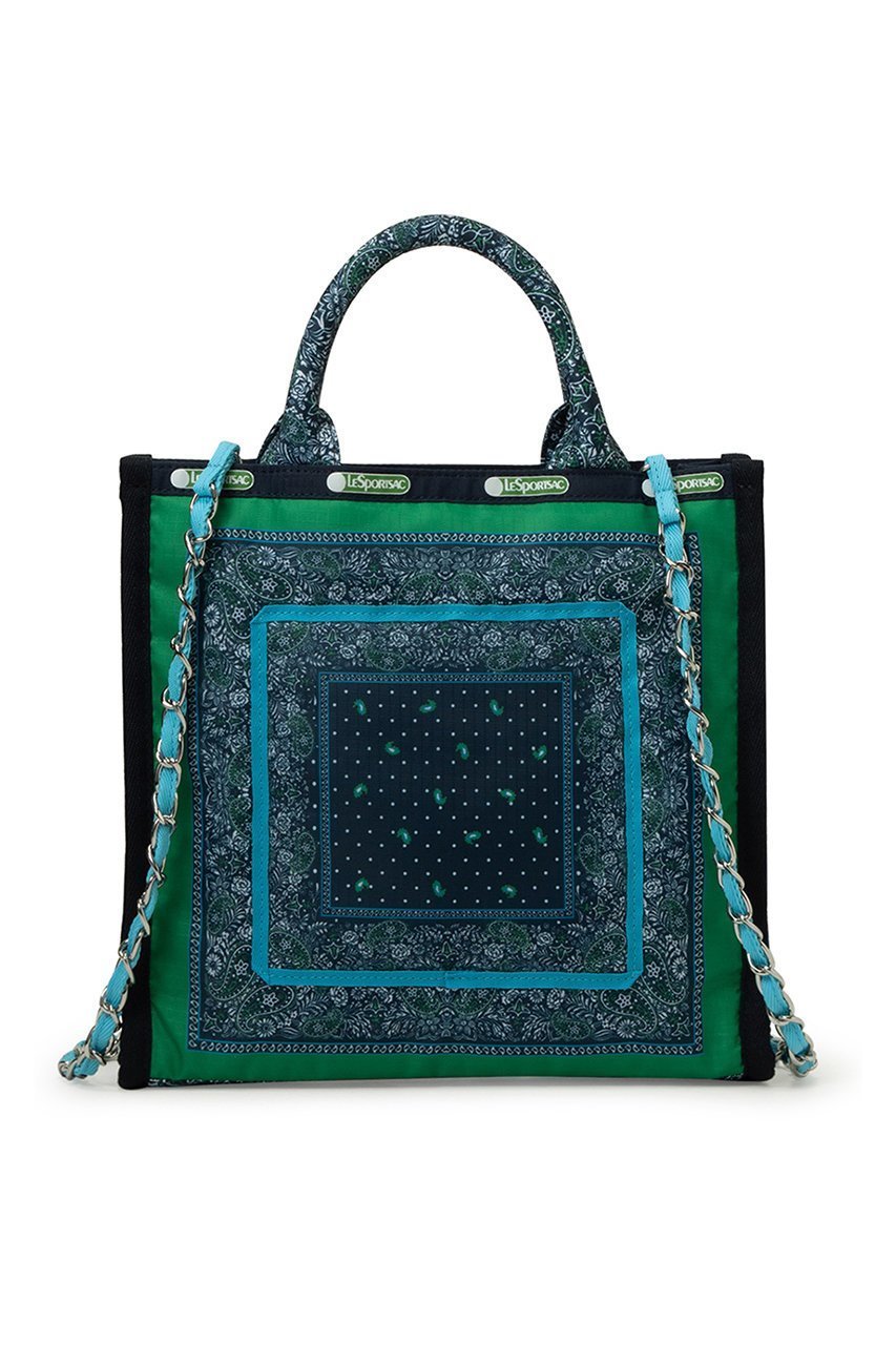 【レスポートサック/LeSportsac】の【LeSportsac Atelier】スモールチェーントート インテリア・キッズ・メンズ・レディースファッション・服の通販 founy(ファニー) ファッション Fashion レディースファッション Fashion for Women バッグ Bags スポーツウェア Functional & Stylish Sportswear スポーツバッグ・ジム用ポーチ・バックパック Gym Bag / Sports Backpack / Pouch for Training 春 Spring コレクション Collection, Seasonal Line コンパクト Compact, Small Size 軽量 Lightweight, Ultra Light スクエア Square, Square Shape ニューヨーク New York, NYC Style ポケット Pocket, Pocket Detail マグネット Magnet, Magnetic Closure モダン Modern, Contemporary S/S・春夏 SS, Spring/Summer, Warm Season 夏 Summer 旅行 Travel 新作・新入荷 New Arrivals / New In ミッドナイトガーデンバンダナ|ID: prp329100004922438 ipo3291000000036934771