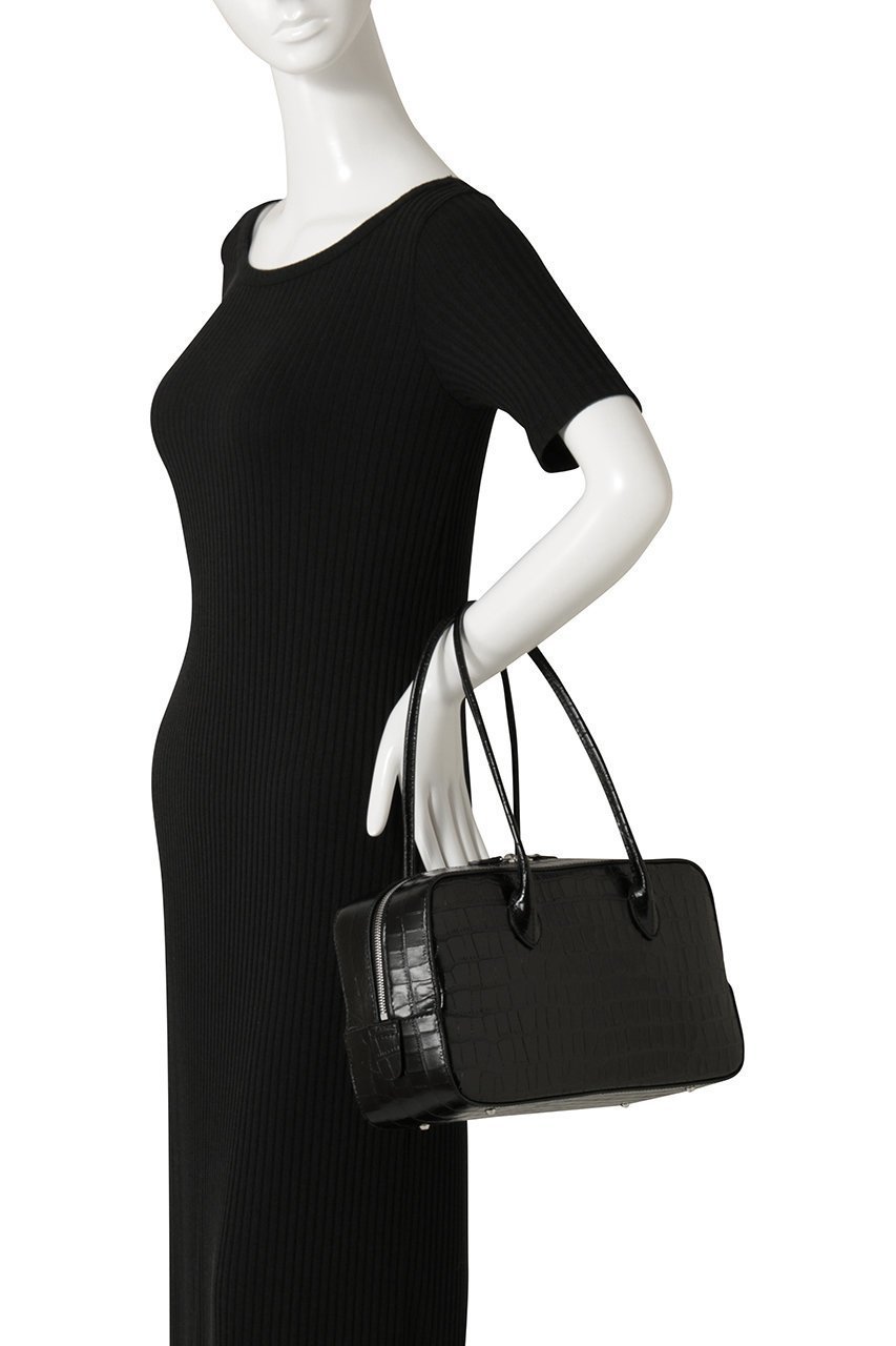 【メゾンカナウ/MAISON CANAU】のCROCO EW BOX-BOSTON(M) 人気、トレンドファッション・服の通販 founy(ファニー) 　ファッション　Fashion　レディースファッション　Fashion for Women　バッグ　Bags　クロコ　Crocodile, Croc Embossed　パーティ　Party, Party Style　フォルム　Silhouette, Form　ボストン　Boston　ボストンバッグ　Boston Bag, Retro Bag　ボックス　Boxy, Box Shape　リュクス　Luxury, Elegant, High-End, Chic　エレガント 上品　Elegant　新作・新入荷　New Arrivals / New In　other-2|ID: prp329100004922456 ipo3291000000036934929