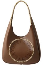 【ステラ マッカートニー/STELLA McCARTNEY】のSTELLA Logo スモールホーボーバッグ(Raffia Braid) タン|ID: prp329100004922472 ipo3291000000036935052