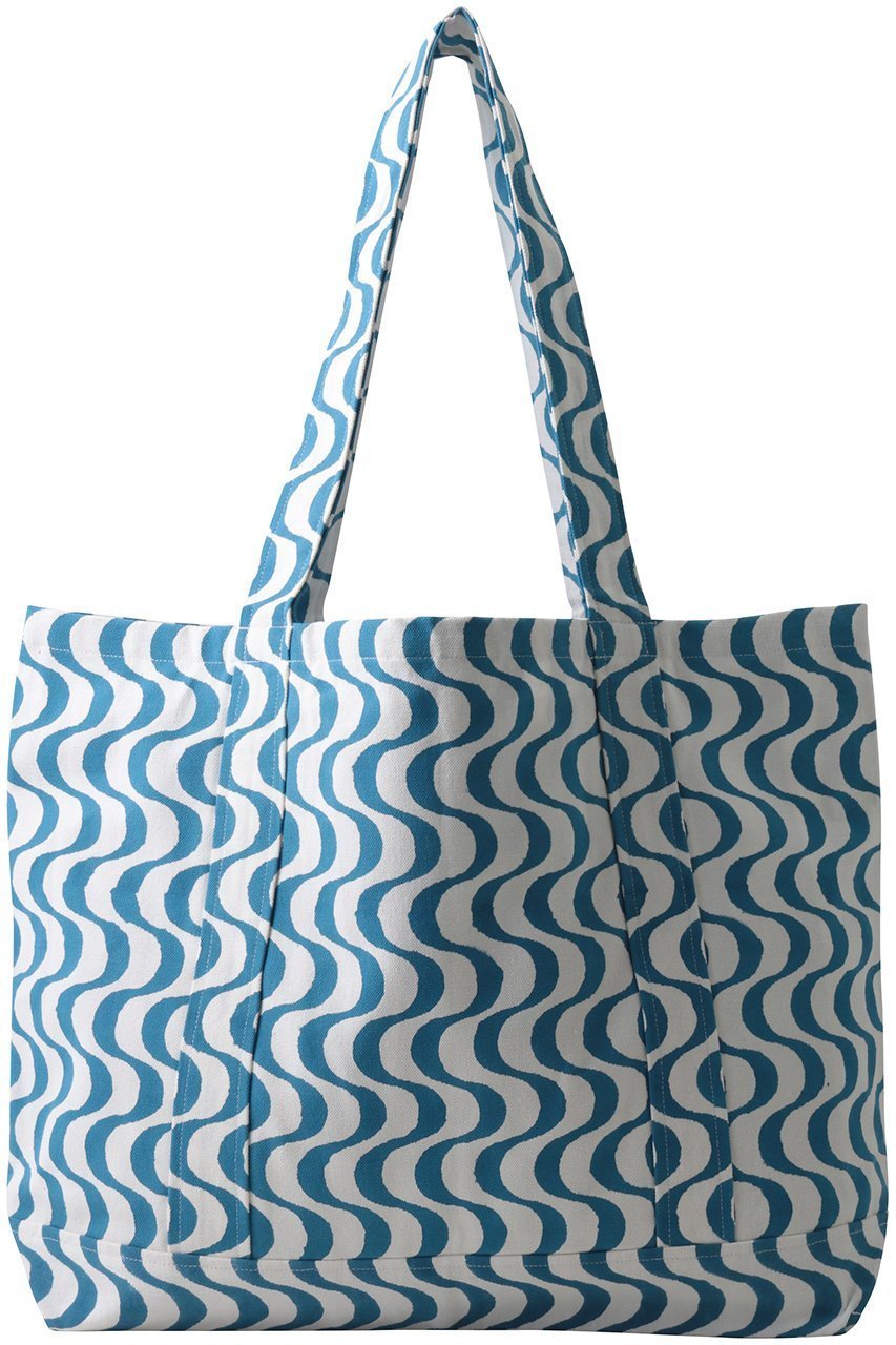 【エスゼット ブロックプリント/SZ Blockprints】のMEDIUM TOTE WAVY トートバッグ 人気、トレンドファッション・服の通販 founy(ファニー) 　ファッション　Fashion　レディースファッション　Fashion for Women　バッグ　Bags　ビッグ　Big, Oversized　ビーチ　Beach, Seaside　新作・新入荷　New Arrivals / New In　旅行　Travel　雑誌　Magazine, Fashion Magazine　other-4|ID: prp329100004922495 ipo3291000000036935207