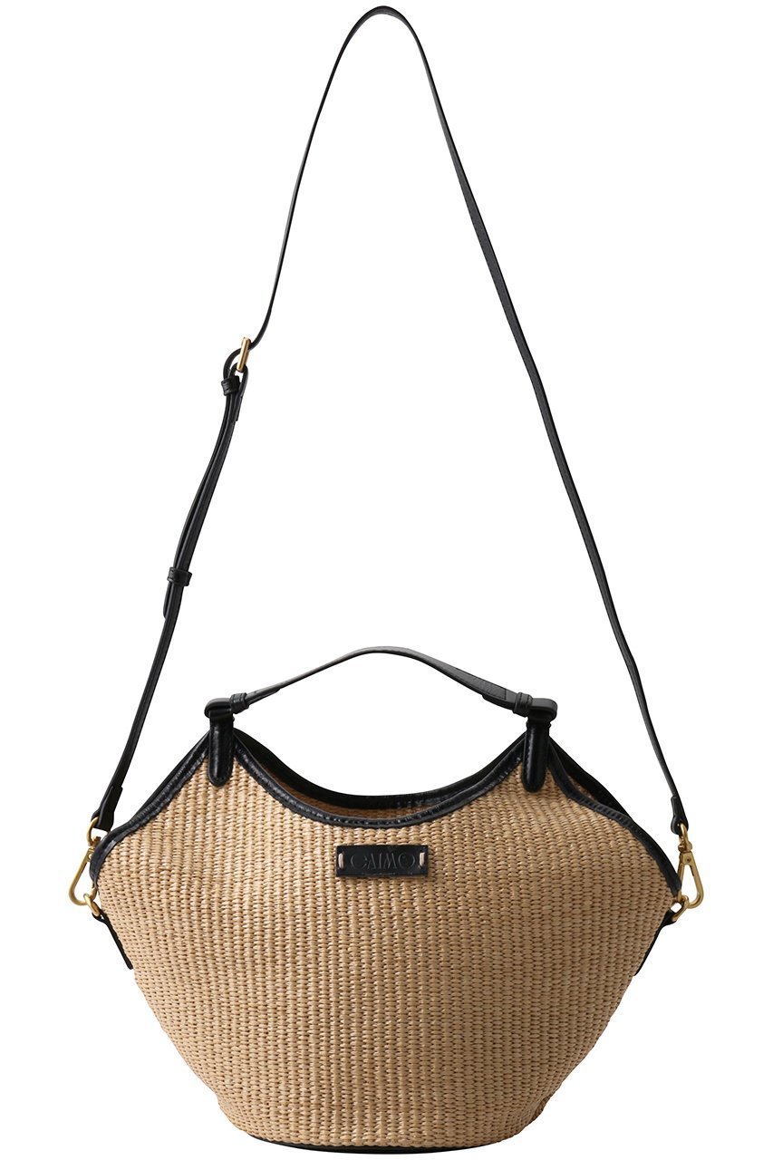 【エスメラルダ/Esmeralda】の【GAIMO】ラフィアバケットバッグ/JALONBLACK 人気、トレンドファッション・服の通販 founy(ファニー) 　ファッション　Fashion　レディースファッション　Fashion for Women　バッグ　Bags　サマー　Summer, Summer Style　フォルム　Silhouette, Form　モダン　Modern, Contemporary　ラフィア　Raffia, Natural Straw　 other-1|ID: prp329100004922500 ipo3291000000036935228