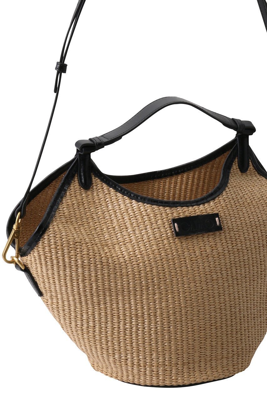 【エスメラルダ/Esmeralda】の【GAIMO】ラフィアバケットバッグ/JALONBLACK 人気、トレンドファッション・服の通販 founy(ファニー) 　ファッション　Fashion　レディースファッション　Fashion for Women　バッグ　Bags　サマー　Summer, Summer Style　フォルム　Silhouette, Form　モダン　Modern, Contemporary　ラフィア　Raffia, Natural Straw　other-4|ID: prp329100004922500 ipo3291000000036935237