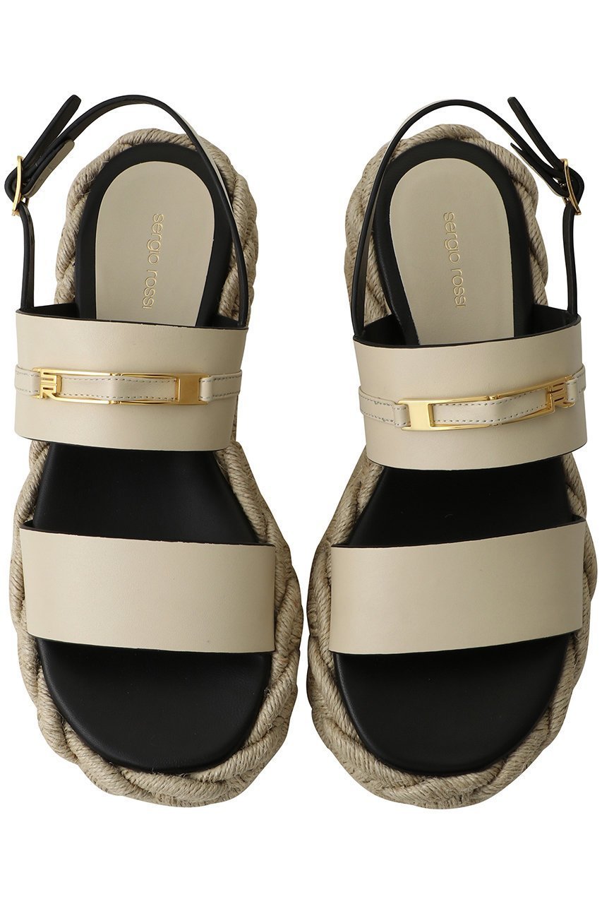 【セルジオ ロッシ/SERGIO ROSSI】のBITT ウエッジサンダル 人気、トレンドファッション・服の通販 founy(ファニー) 　ファッション　Fashion　レディースファッション　Fashion for Women　コレクション　Collection, Seasonal Line　サンダル　Sandals, Summer Shoes　デニム　Denim, Jeans Material　マキシ　Maxi, Full Length　ワイド　Wide, Wide Fit　夏　Summer　新作・新入荷　New Arrivals / New In　春　Spring　S/S・春夏　SS, Spring/Summer, Warm Season　other-4|ID: prp329100004922512 ipo3291000000036935338
