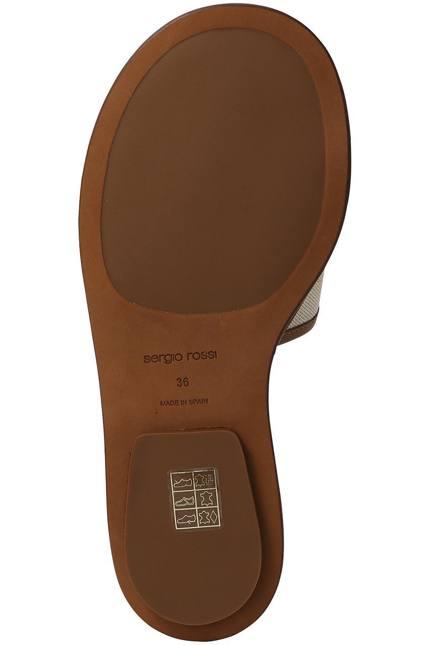 【セルジオ ロッシ/SERGIO ROSSI】のSURGE スライドサンダル 人気、トレンドファッション・服の通販 founy(ファニー) 　ファッション　Fashion　レディースファッション　Fashion for Women　キャンバス　Canvas, Canvas Fabric　クラシカル　Classical, Vintage-Inspired　サンダル　Sandals, Summer Shoes　フラット　Flat, Flat Shoes　エレガント 上品　Elegant　今季　This Season, Current Season　夏　Summer　新作・新入荷　New Arrivals / New In　春　Spring　S/S・春夏　SS, Spring/Summer, Warm Season　other-5|ID: prp329100004922516 ipo3291000000036935366