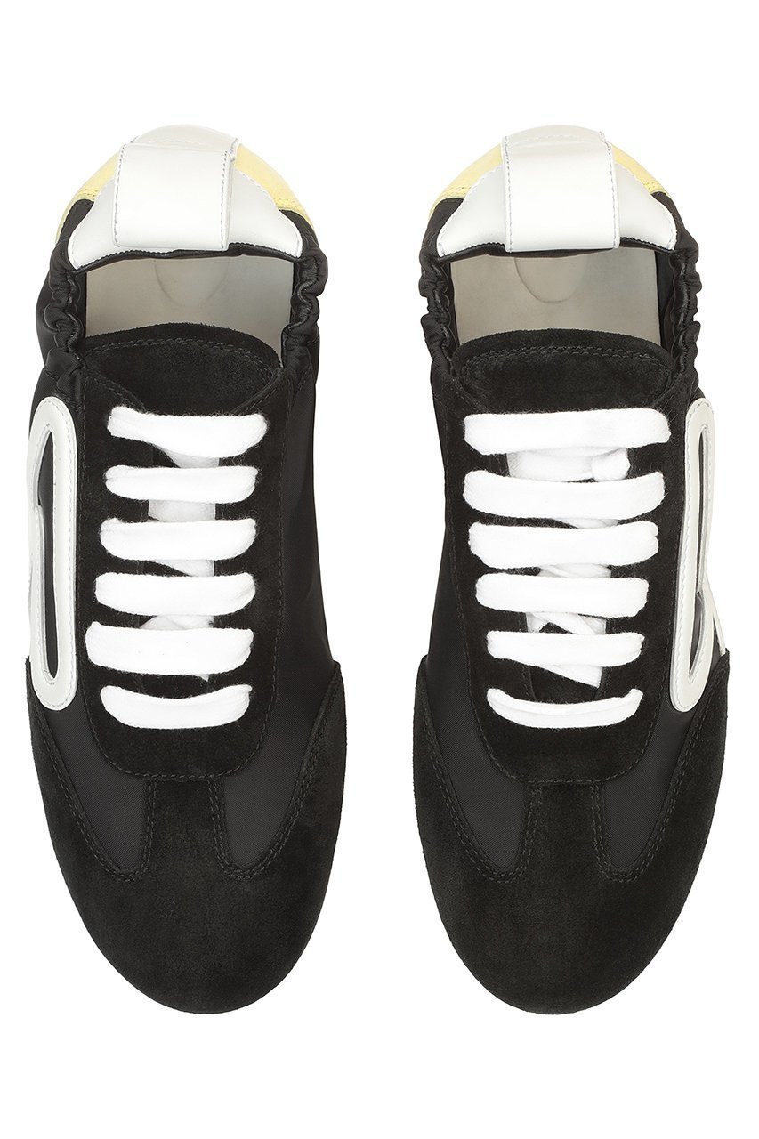 【セルジオ ロッシ/SERGIO ROSSI】のsrRUSH スニーカー インテリア・キッズ・メンズ・レディースファッション・服の通販 founy(ファニー) 　ファッション　Fashion　レディースファッション　Fashion for Women　イエロー　Yellow　ギャザー　Gathered, Ruffled　グラフィック　Graphic, Graphic Design　スニーカー　Sneakers, Trainers　スリッポン　Slip-On, Loafer　レース　Lace, Lace Fabric　新作・新入荷　New Arrivals / New In　ブラック/カモミール|ID: prp329100004922523 ipo3291000000036935401