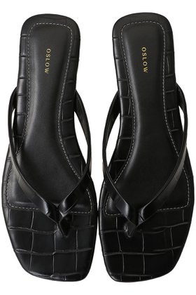 【オスロー/OSLOW】の牛革型押しトングサンダル 人気、トレンドファッション・服の通販 founy(ファニー) ファッション Fashion レディースファッション Fashion for Women サマー Summer, Summer Style サンダル Sandals, Summer Shoes ラップ Wrap, Wrap Design リゾート Resort, Vacation Style エレガント 上品 Elegant 夏 Summer 新作・新入荷 New Arrivals / New In |ID:prp329100004922556