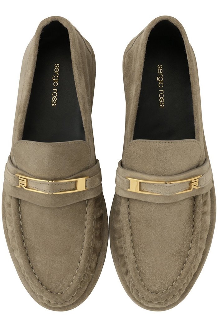【セルジオ ロッシ/SERGIO ROSSI】のBITT ローファー インテリア・キッズ・メンズ・レディースファッション・服の通販 founy(ファウニー) https://founy.com/ ファッション Fashion レディースファッション Fashion for Women ギャザー Gathered, Ruffled シューズ Shoes, Footwear ストレート Straight, Straight Cut フラット Flat, Flat Shoes メタル Metal, Metal Parts 軽量 Lightweight, Ultra Light |ID: prp329100004922563 ipo3291000000036935678
