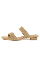 【ダニエラ アンド ジェマ/Daniella & GEMMA】の【TSUBU】フリンジミュール ベージュスエード|ID: prp329100004922588 ipo3291000000036935853