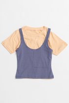 【メゾンスペシャル/MAISON SPECIAL】のLayered Color Compact T-Shirt/レイヤードカラーコンパクトTシャツ 人気、トレンドファッション・服の通販 founy(ファニー) ファッション Fashion レディースファッション Fashion for Women トップス・カットソー Cut & Sew Tops シャツ・ブラウス・オフィスカジュアル Elegant Blouses & Button-Ups ロングTシャツ・Tシャツ Longline T-Shirts & Tees カットソー・ベーシックTシャツ Cut-and-Sewn Tops / Stretch Tees & Basics おすすめ Recommended / Our Picks カットソー Cut and Sewn Top コンパクト Compact, Small Size ショート Short, Short Length スラックス Slacks, Dress Pants スリーブ Sleeve, Long Sleeve / Short Sleeve タンク Tank Top, Sleeveless Top デニム Denim, Jeans Material ベーシック Basic, Essential 夏 Summer 新作・新入荷 New Arrivals / New In thumbnail ORG(オレンジ)|ID: prp329100004922600 ipo3291000000036935954