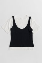 【メゾンスペシャル/MAISON SPECIAL】のLayered Color Compact T-Shirt/レイヤードカラーコンパクトTシャツ 人気、トレンドファッション・服の通販 founy(ファニー) ファッション Fashion レディースファッション Fashion for Women トップス・カットソー Cut & Sew Tops シャツ・ブラウス・オフィスカジュアル Elegant Blouses & Button-Ups ロングTシャツ・Tシャツ Longline T-Shirts & Tees カットソー・ベーシックTシャツ Cut-and-Sewn Tops / Stretch Tees & Basics おすすめ Recommended / Our Picks カットソー Cut and Sewn Top コンパクト Compact, Small Size ショート Short, Short Length スラックス Slacks, Dress Pants スリーブ Sleeve, Long Sleeve / Short Sleeve タンク Tank Top, Sleeveless Top デニム Denim, Jeans Material ベーシック Basic, Essential 夏 Summer 新作・新入荷 New Arrivals / New In thumbnail WHT(ホワイト)|ID: prp329100004922600 ipo3291000000036935956