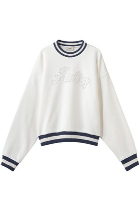 【オートリー/AUTRY】のパールロゴスウェット 人気、トレンドファッション・服の通販 founy(ファニー) ファッション Fashion レディースファッション Fashion for Women トップス・カットソー Cut & Sew Tops シャツ・ブラウス・オフィスカジュアル Elegant Blouses & Button-Ups レディースパーカー・カジュアルフーディー Casual Hoodies & Sweatshirts ロングTシャツ・Tシャツ Longline T-Shirts & Tees スウェット・クルーネックトップス Sweatshirts & Crewnecks / Relaxed Fit Sweat Tops カットソー・ベーシックTシャツ Cut-and-Sewn Tops / Stretch Tees & Basics キャップ Cap, Baseball Cap スウェット / スエット Sweatshirt, Sweatwear スポーティ Sporty, Casual Athletic デニム Denim, Jeans Material パール Pearl, Pearl Accent フロント Front, Front Design ボトム Bottoms, Lower Wear リラックス Relax, Relaxed Fit 新作・新入荷 New Arrivals / New In |ID:prp329100004922623