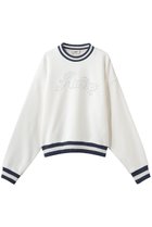 【オートリー/AUTRY】のパールロゴスウェット 人気、トレンドファッション・服の通販 founy(ファニー) ファッション Fashion レディースファッション Fashion for Women トップス・カットソー Cut & Sew Tops シャツ・ブラウス・オフィスカジュアル Elegant Blouses & Button-Ups レディースパーカー・カジュアルフーディー Casual Hoodies & Sweatshirts ロングTシャツ・Tシャツ Longline T-Shirts & Tees スウェット・クルーネックトップス Sweatshirts & Crewnecks / Relaxed Fit Sweat Tops カットソー・ベーシックTシャツ Cut-and-Sewn Tops / Stretch Tees & Basics キャップ Cap, Baseball Cap スウェット / スエット Sweatshirt, Sweatwear スポーティ Sporty, Casual Athletic デニム Denim, Jeans Material パール Pearl, Pearl Accent フロント Front, Front Design ボトム Bottoms, Lower Wear リラックス Relax, Relaxed Fit 新作・新入荷 New Arrivals / New In thumbnail ホワイト|ID: prp329100004922623 ipo3291000000036936108