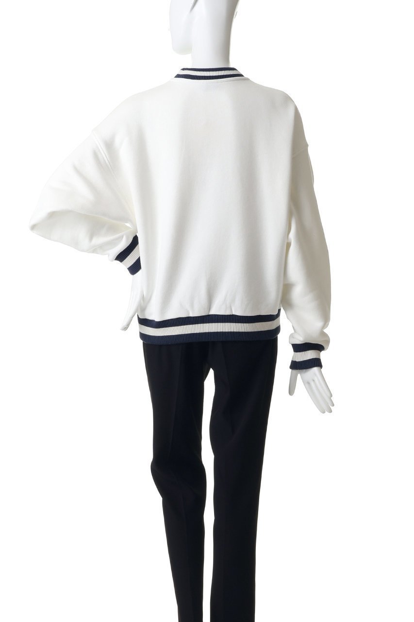 【オートリー/AUTRY】のパールロゴスウェット 人気、トレンドファッション・服の通販 founy(ファニー) 　ファッション　Fashion　レディースファッション　Fashion for Women　トップス・カットソー　Cut & Sew Tops　シャツ・ブラウス・オフィスカジュアル　Elegant Blouses & Button-Ups　レディースパーカー・カジュアルフーディー　Casual Hoodies & Sweatshirts　ロングTシャツ・Tシャツ　Longline T-Shirts & Tees　スウェット・クルーネックトップス　Sweatshirts & Crewnecks / Relaxed Fit Sweat Tops　カットソー・ベーシックTシャツ　Cut-and-Sewn Tops / Stretch Tees & Basics　キャップ　Cap, Baseball Cap　スウェット / スエット　Sweatshirt, Sweatwear　スポーティ　Sporty, Casual Athletic　デニム　Denim, Jeans Material　パール　Pearl, Pearl Accent　フロント　Front, Front Design　ボトム　Bottoms, Lower Wear　リラックス　Relax, Relaxed Fit　新作・新入荷　New Arrivals / New In　other-4|ID: prp329100004922623 ipo3291000000036936114