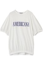 【アメリカーナ/Americana】のボックスプリーツTシャツ ホワイト|ID:prp329100004922625