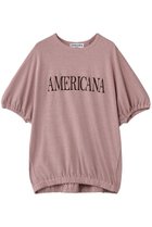 【アメリカーナ/Americana】のボックスプリーツTシャツ ピンク|ID:prp329100004922625