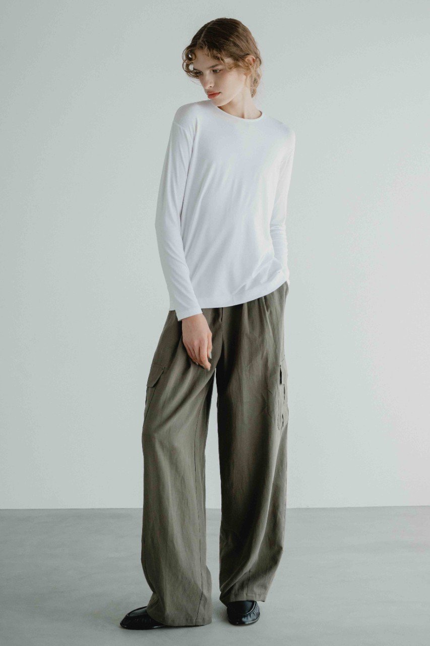 【その他のブランド/Other】のシルケットベア天竺Tシャツ 人気、トレンドファッション・服の通販 founy(ファニー) 　ファッション　Fashion　レディースファッション　Fashion for Women　トップス・カットソー　Cut & Sew Tops　シャツ・ブラウス・オフィスカジュアル　Elegant Blouses & Button-Ups　ロングTシャツ・Tシャツ　Longline T-Shirts & Tees　カットソー・ベーシックTシャツ　Cut-and-Sewn Tops / Stretch Tees & Basics　おすすめ　Recommended / Our Picks　シルケット　Silket, Silky Cotton　シンプル　Simple, Minimal　ジャケット　Jacket, Outerwear　スリーブ　Sleeve, Long Sleeve / Short Sleeve　ロング　Long, Long-Length　新作・新入荷　New Arrivals / New In　other-6|ID: prp329100004922629 ipo3291000000036936157