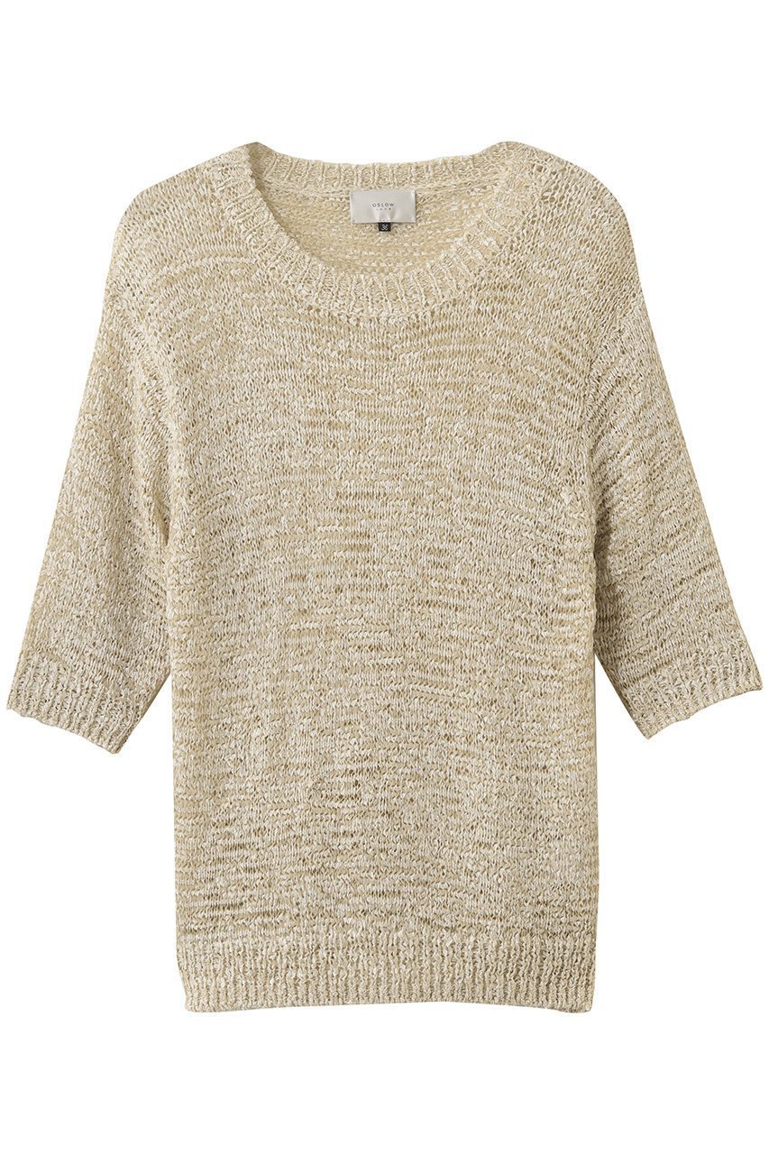 【その他のブランド/Other】のシルクテープヤーントップス インテリア・キッズ・メンズ・レディースファッション・服の通販 founy(ファニー) 　ファッション　Fashion　レディースファッション　Fashion for Women　トップス・カットソー　Cut & Sew Tops　シャツ・ブラウス・オフィスカジュアル　Elegant Blouses & Button-Ups　ロングTシャツ・Tシャツ　Longline T-Shirts & Tees　カットソー・ベーシックTシャツ　Cut-and-Sewn Tops / Stretch Tees & Basics　ショート　Short, Short Length　シルク　Silk, 100% Silk　シンプル　Simple, Minimal　スペシャル　Special, Limited Edition　スリーブ　Sleeve, Long Sleeve / Short Sleeve　ボトム　Bottoms, Lower Wear　ラグジュアリー　Luxury, Elegant　新作・新入荷　New Arrivals / New In　ベージュ|ID: prp329100004922630 ipo3291000000036936162