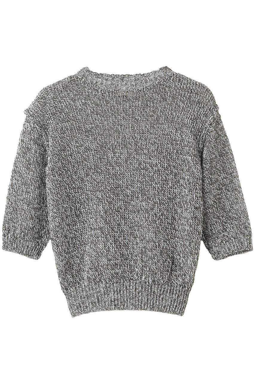 【その他のブランド/Other】のラフィアリネントップス インテリア・キッズ・メンズ・レディースファッション・服の通販 founy(ファニー) 　ファッション　Fashion　レディースファッション　Fashion for Women　トップス・カットソー　Cut & Sew Tops　シャツ・ブラウス・オフィスカジュアル　Elegant Blouses & Button-Ups　ロングTシャツ・Tシャツ　Longline T-Shirts & Tees　カットソー・ベーシックTシャツ　Cut-and-Sewn Tops / Stretch Tees & Basics　イタリア　Italy　ショート　Short, Short Length　スリーブ　Sleeve, Long Sleeve / Short Sleeve　ラフィア　Raffia, Natural Straw　リネン　Linen, Linen Fabric　夏　Summer　新作・新入荷　New Arrivals / New In　春　Spring　S/S・春夏　SS, Spring/Summer, Warm Season　ブラウン|ID: prp329100004922640 ipo3291000000036936211